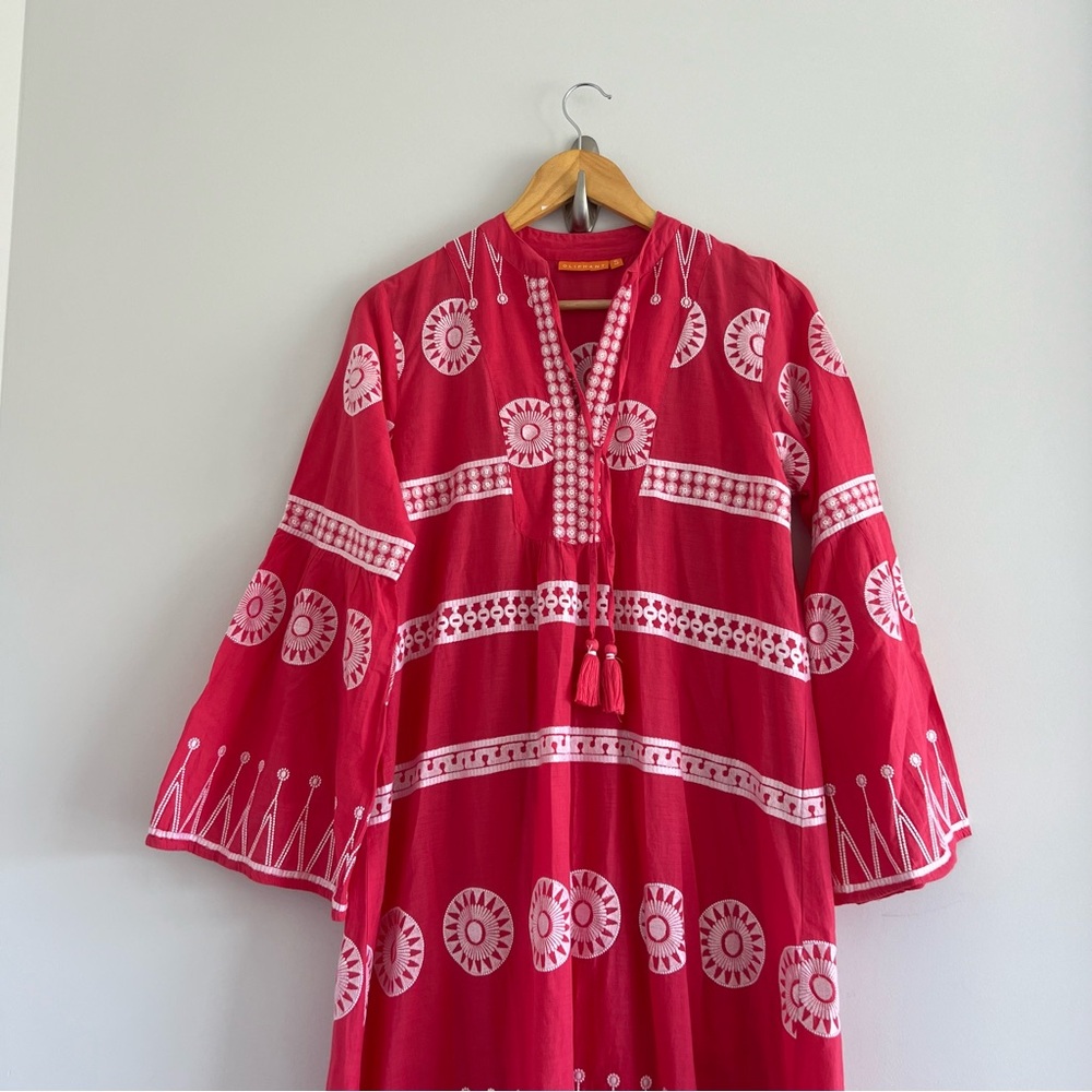 Oliphant Red Maxi Dress - Picture 10 of 12